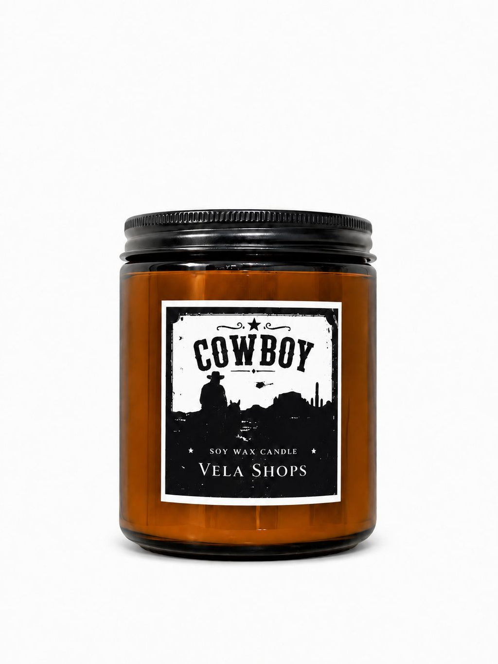 Cowboy Soy Wax Candle