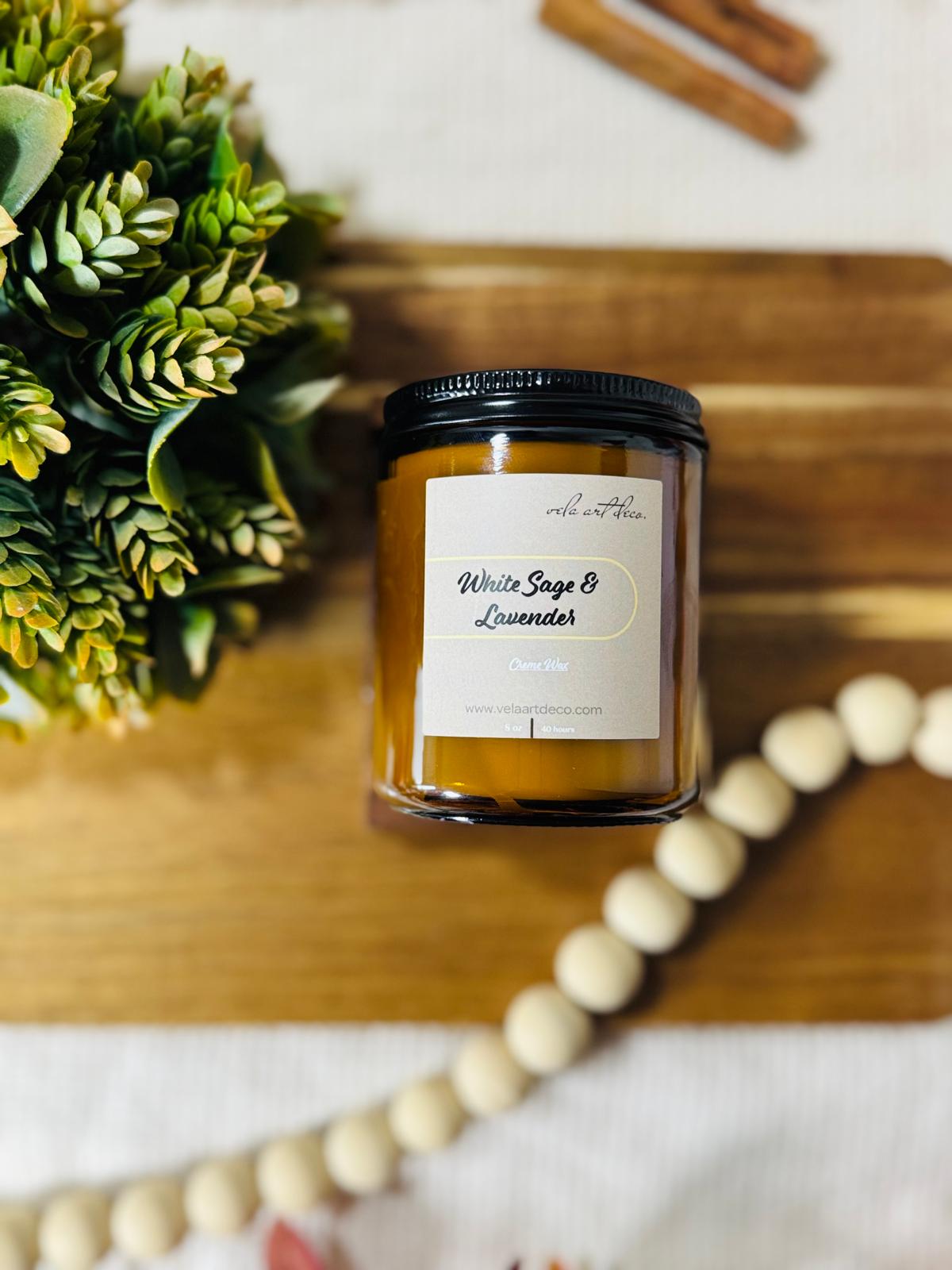 Amber Soy Wax Candles