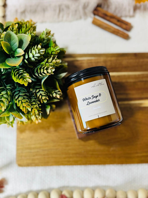 Amber Soy Wax Candles