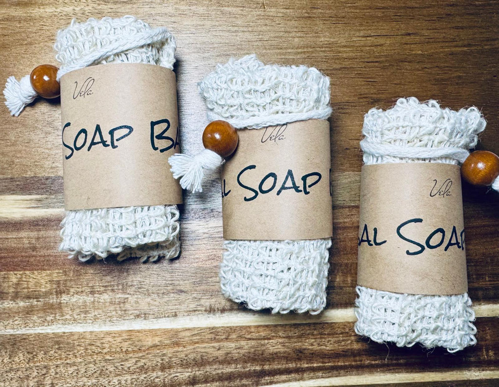Soap Bag, Natural Sisal Soap Saver Bag