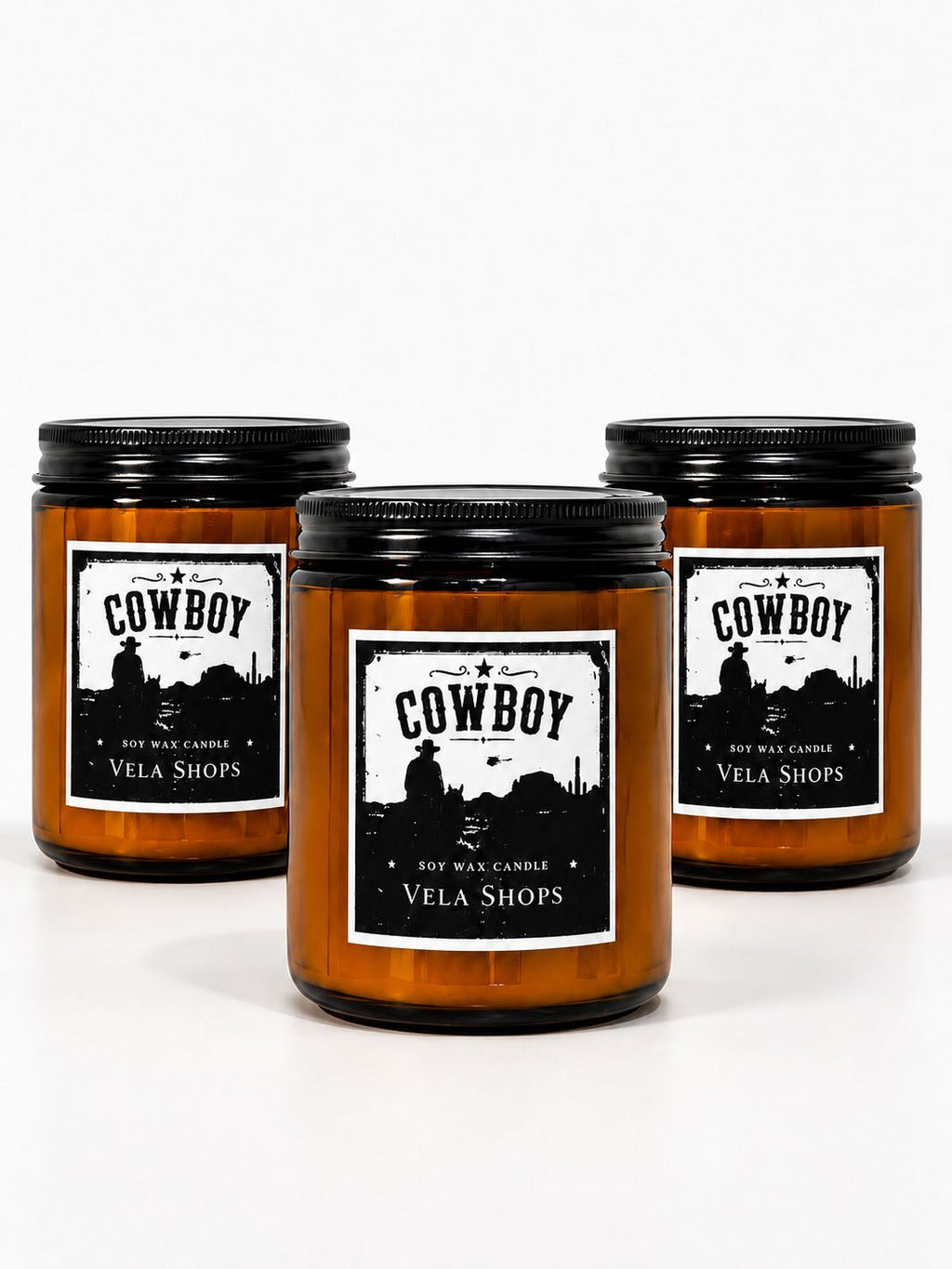 Cowboy Soy Wax Candle