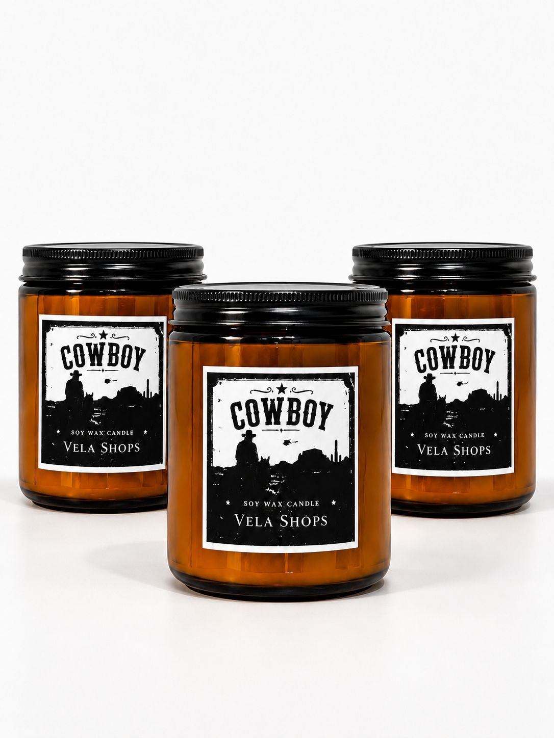 Cowboy Soy Wax Candle